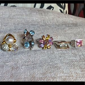 High end costume rings - various designers
